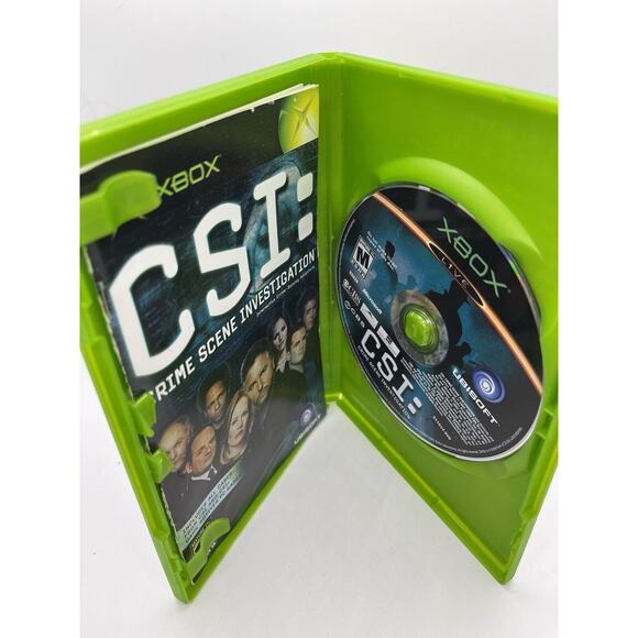 CSI: Crime Scene Investigation (Microsoft Xbox, 2004) (Free Shipping Deal) - CIB - Picture 4 of 7
